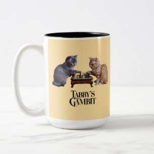 Caneca De Café Em Dois Tons Tabby's Gambit