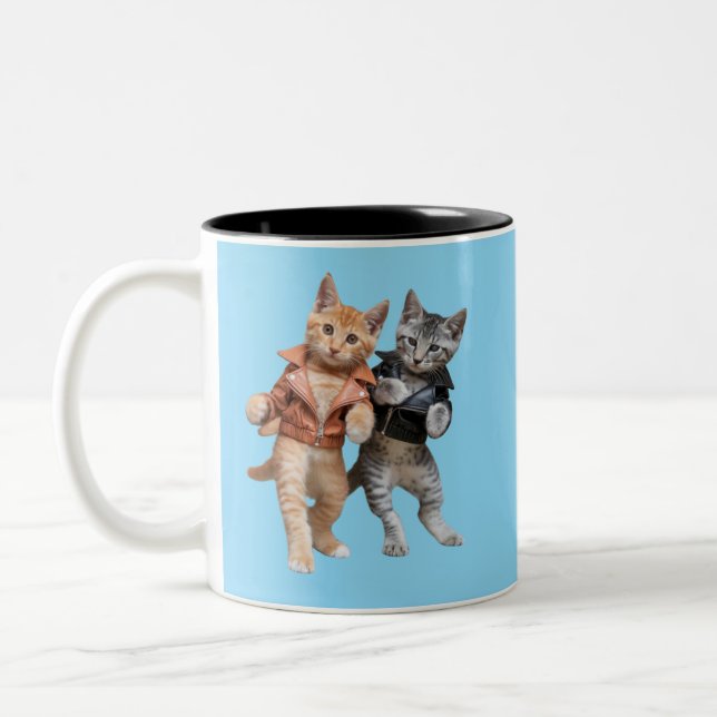 Caneca De Café Em Dois Tons Tabelas de Twistin (Esquerda)