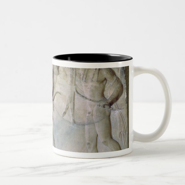 Caneca De Café Em Dois Tons Tabuleta que descreve Hercules (Direita)