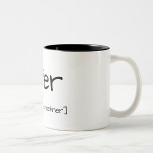 Caneca De Café Em Dois Tons Taça -18er