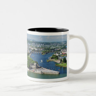 Caneca De Café Em Dois Tons Taça alemã Eck em Koblenz