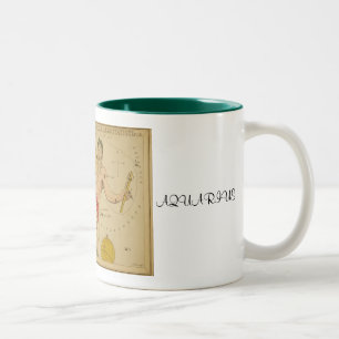 Caneca De Café Em Dois Tons Taça Aquário
