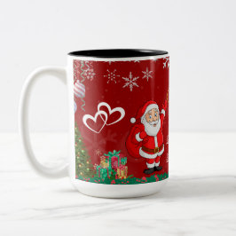 Caneca De Café Em Dois Tons Taca Copa Ano Novo Desejos