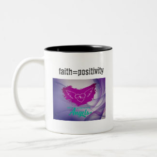Caneca De Café Em Dois Tons Taça da Conscientização da Síndrome de Rett