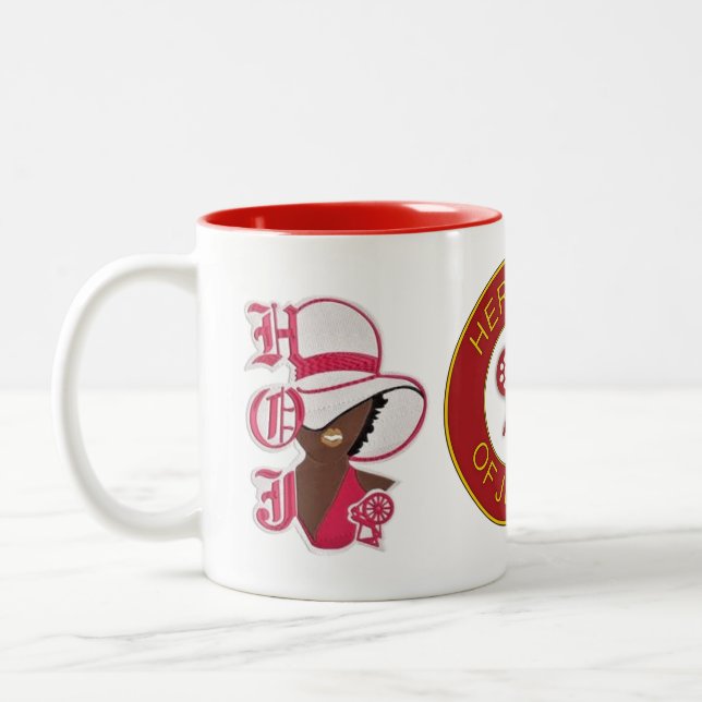 Caneca De Café Em Dois Tons Taça HOJ (Esquerda)