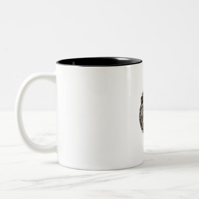 Caneca De Café Em Dois Tons Taça Mestra Majestosa (Esquerda)