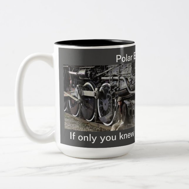 Caneca De Café Em Dois Tons Taça Pensadora (Esquerda)