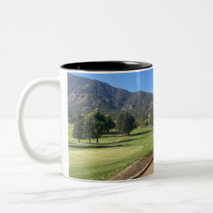 Caneca De Café Em Dois Tons Taco de golfe em Colorado Springs