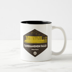 Caneca De Café Em Dois Tons Tahquamenon Falls State Park Michigan