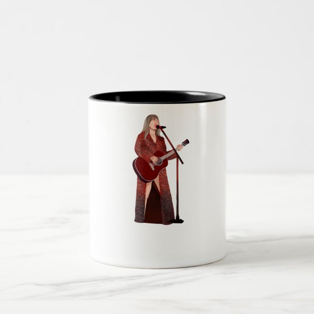 Caneca De Café Em Dois Tons tailorswiftiescuta (Centro)