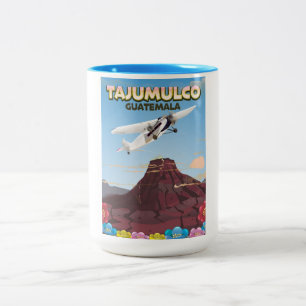 Caneca De Café Em Dois Tons Tajumulco Guatemala
