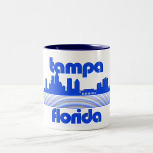 Caneca De Café Em Dois Tons Tampa Florida