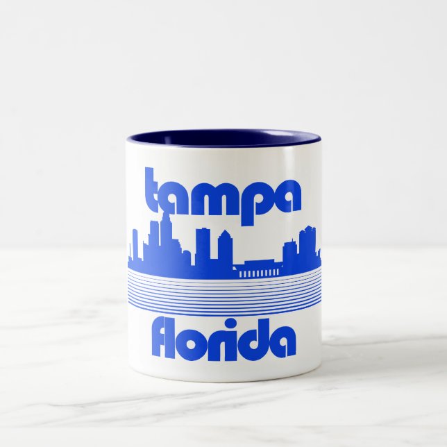 Caneca De Café Em Dois Tons Tampa Florida (Centro)