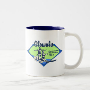 Caneca De Café Em Dois Tons Tandem Surfing Havaiana Surf