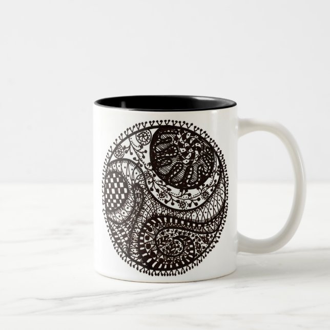 Caneca De Café Em Dois Tons Tangletree um (Direita)