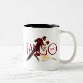 Caneca De Café Em Dois Tons Tango dance