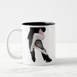 Caneca De Café Em Dois Tons Tango legs