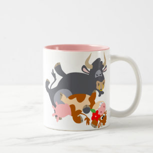 Caneca De Café Em Dois Tons Tango! (touro e vaca) Mug