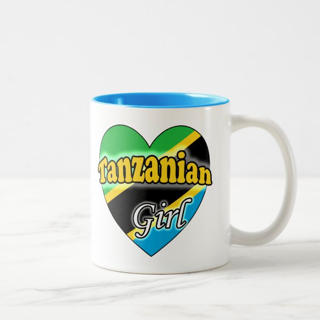 Caneca De Café Em Dois Tons tanzaniana (Direita)