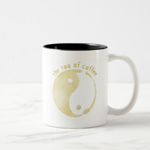 Caneca De Café Em Dois Tons tao de café