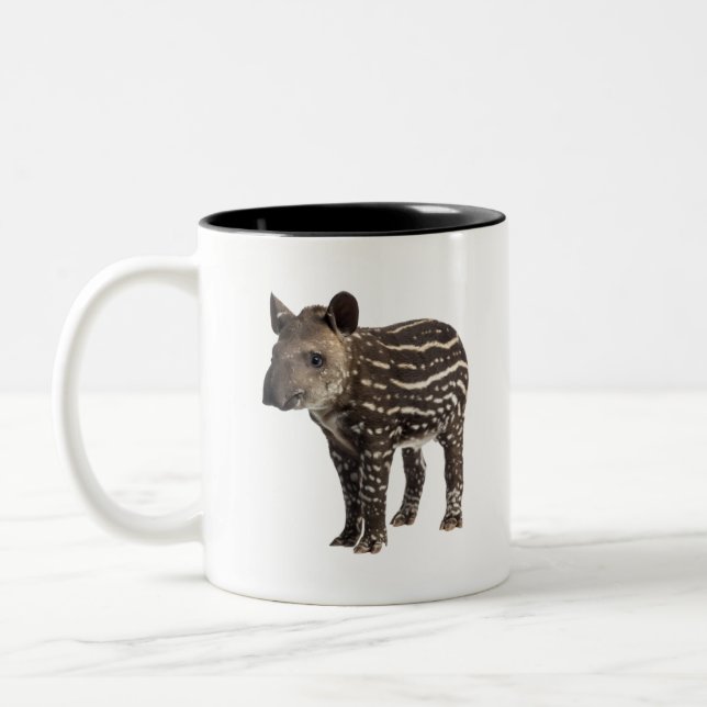 Caneca De Café Em Dois Tons Tapir (Esquerda)