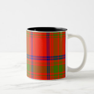 Caneca De Café Em Dois Tons Tartan do Scottish de Ross