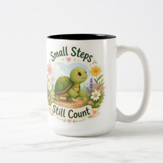 Caneca De Café Em Dois Tons Tartaruga PNG de Pequenos Passos Ainda Contam - Mo