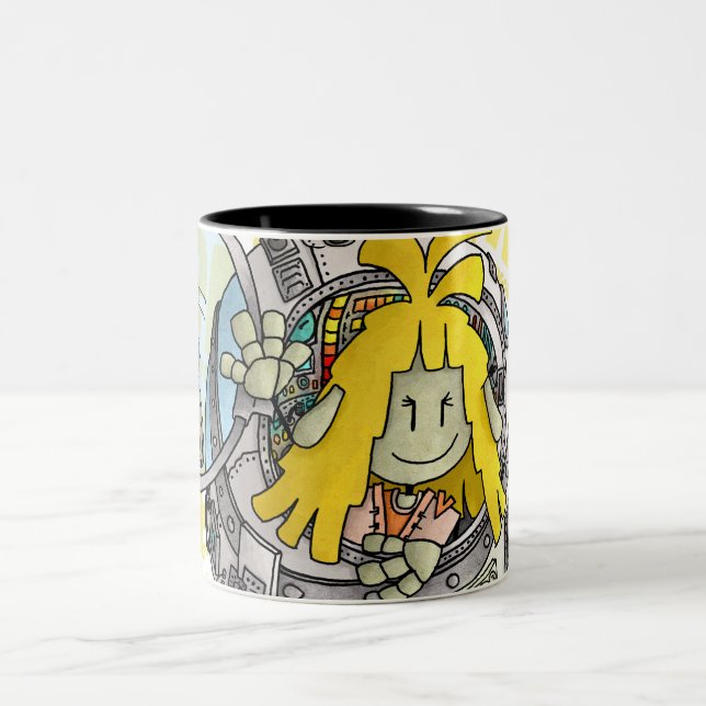 Caneca De Café Em Dois Tons Tasse (Centro)