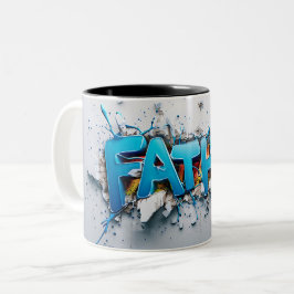 Caneca De Café Em Dois Tons Tasse 2 Couleurs Father