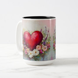 Caneca De Café Em Dois Tons Tasse 2 Couleurs Personalized Valentine Coffee Mug