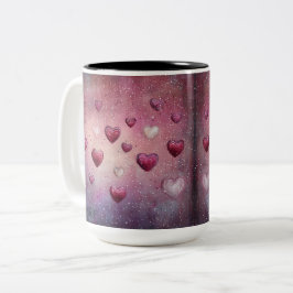 Caneca De Café Em Dois Tons Tasse 2 Couleurs Personalized Valentine Coffee Mug