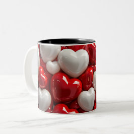 Caneca De Café Em Dois Tons Tasse 2 Couleurs Personalized Valentine Coffee Mug