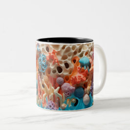 Caneca De Café Em Dois Tons Tasse 2 Couleurs Under the sea Mug, Ocean Vibes Dr