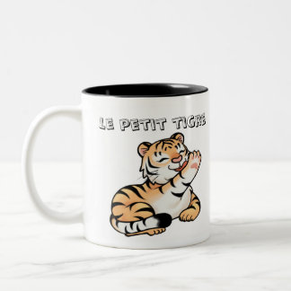 Caneca De Café Em Dois Tons Tasse Enfant avec Adorable Tigre Kawaii