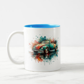 Caneca De Café Em Dois Tons Tassen mit Bug Motiven