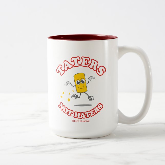 Caneca De Café Em Dois Tons Taternizadores não Hater (Direita)