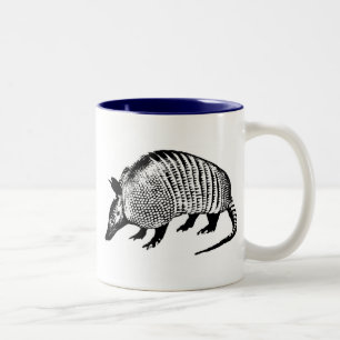 Caneca De Café Em Dois Tons Tatu