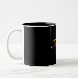 Caneca De Café Em Dois Tons Taurus