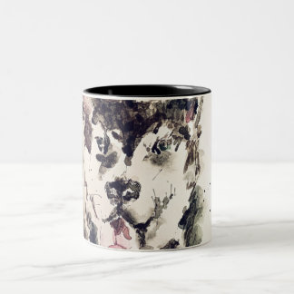 Caneca De Café Em Dois Tons Taza