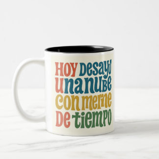Caneca De Café Em Dois Tons Taza bicolor Desayuno surrealista