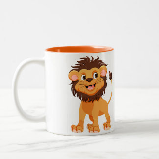 Caneca De Café Em Dois Tons taza de Leone