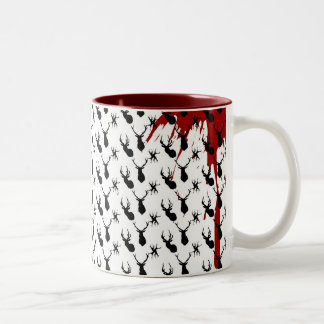 Caneca De Café Em Dois Tons tazasangretaxidermia