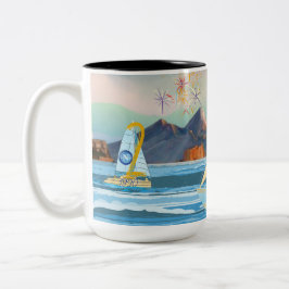 Caneca De Café Em Dois Tons Tazza comemorativa scudetto Napoli 2023