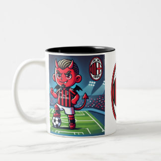 Caneca De Café Em Dois Tons Tazza Milan calcio