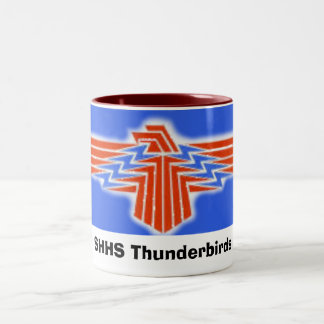Caneca De Café Em Dois Tons TBird, Thunderbirds de SHHS