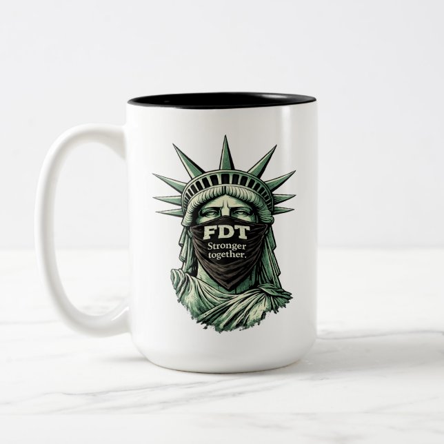 CANECA DE CAFÉ EM DOIS TONS TDF (Esquerda)