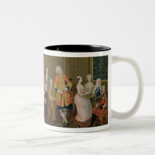 Caneca De Café Em Dois Tons Tea party em Casa do senhor Harrington, St James