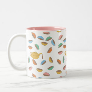 Caneca De Café Em Dois Tons Tea Time Mug