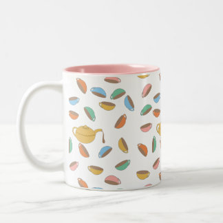 Caneca De Café Em Dois Tons Tea Time Mug