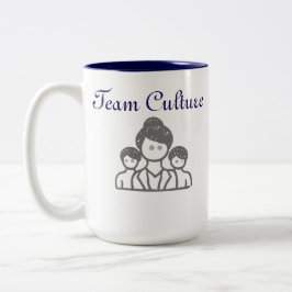 Caneca De Café Em Dois Tons Team 